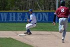 Baseball vs MIT  Wheaton College Baseball vs MIT in the  NEWMAC Championship game. - (Photo by Keith Nordstrom) : Wheaton, baseball, NEWMAC